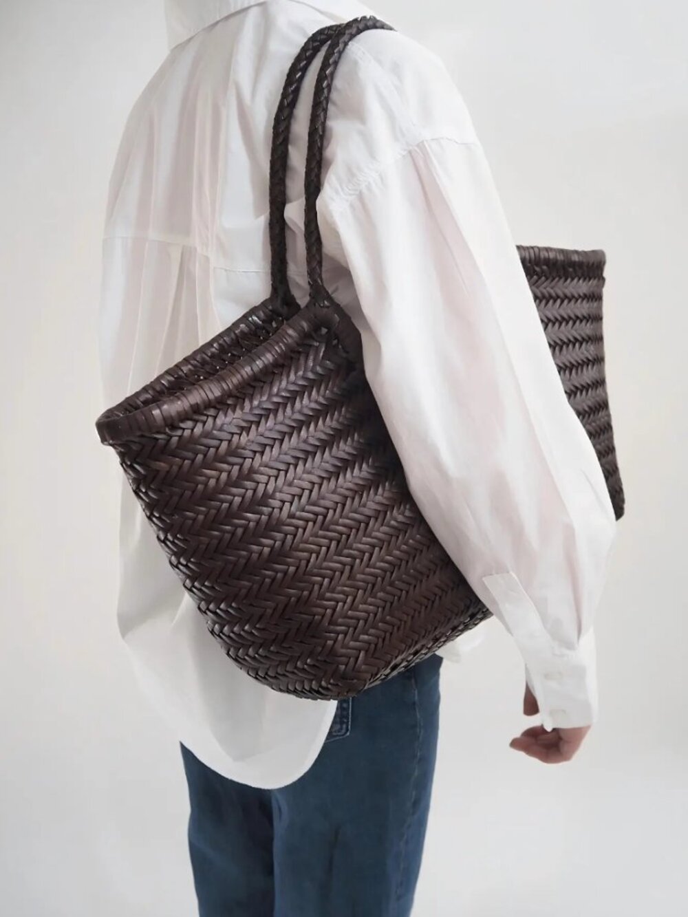 DRAGON DIFFUSION Dragon Diffusion Big Bag in dark brown leather - Picture 2 of 10